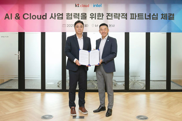 ＫＴクラウドとインテル、ＡＩなどで協力