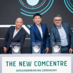 シングテルの本社ビル再開発、起工式開催